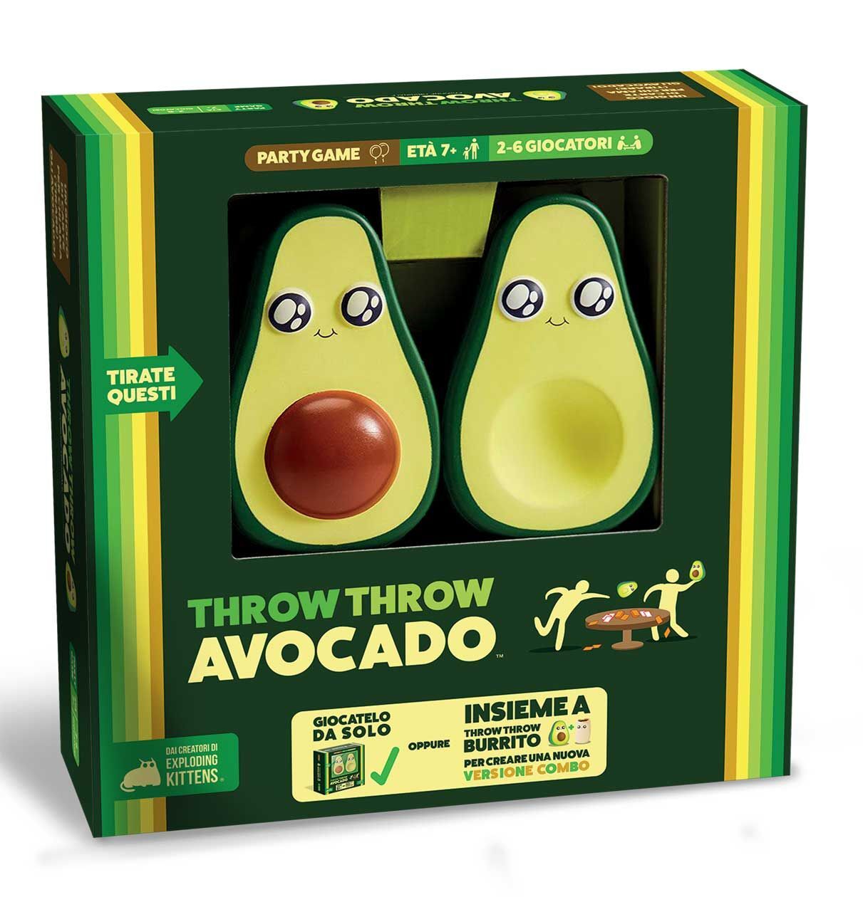Merchandising Asmodee: Throw Throw Avocado