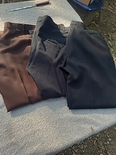 3 Pr Levis Action Slacks Pants 38x32 Vintage Retro 60s 70s