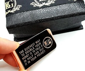 luxury money clip