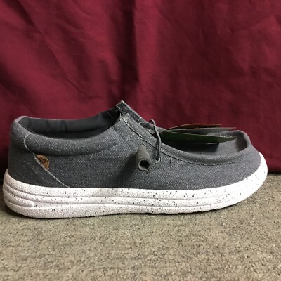 New Men s LAMO EM2035 Charcoal Paul Slip-on Casual Shoes Size 13