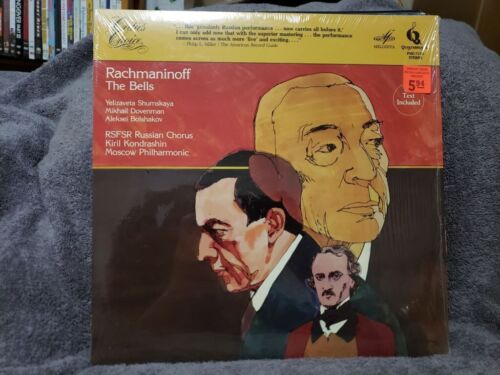 GET3) LP Rachmaninoff The Bells RSFSR Russian Chorus Moscow Philharmonic PMC7173