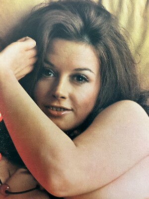 VINTAGE 1970 PENTHOUSE PET PIN UP POSTER MISS CASSANDRA HARRINGTON 17 X 11
