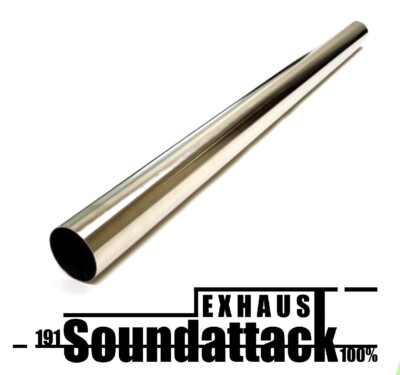 Edelstahlrohr 60mm 0,85m V2A 2,25'' 1,5mm Wandung Auspuffrohr Exhaust Downpipe