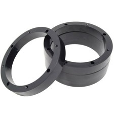 6.5" Plastic Speaker Spacer Rings Subwoofer Custom Mounting Adapter 2 Pairs