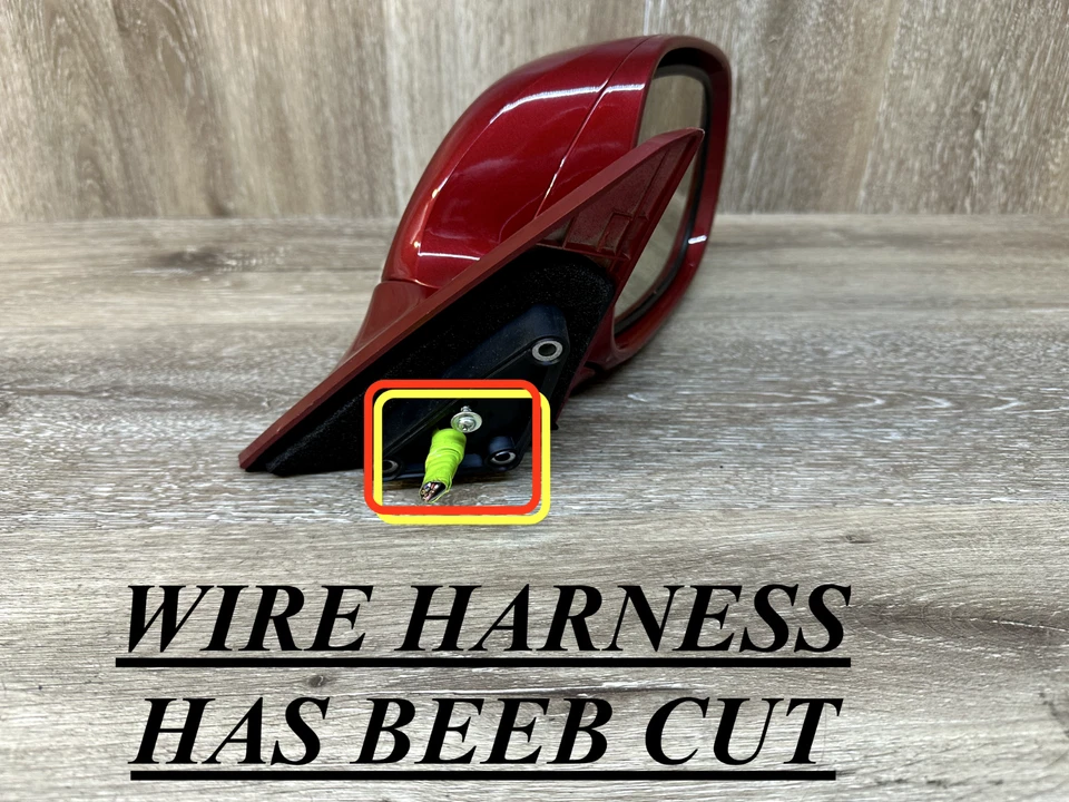 Conjunto de espejo retrovisor derecho Lexus GS350 GS460 GS450h 2009-11 OEM E13 021426 Foto 2 de 4