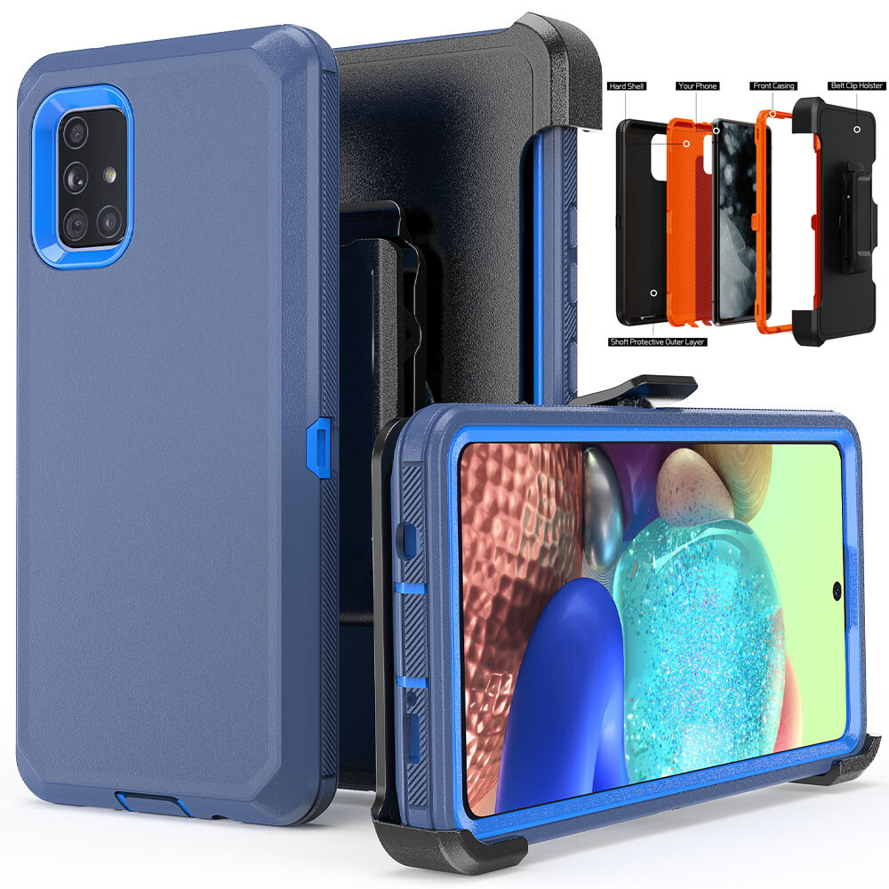 Rugged Phone Galaxy A71 5g Case With Clip For Samsung Galaxy A71