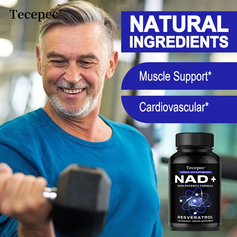 Cápsulas de alta potencia NAD+ - Apoya la energía saludable y el sistema cardiovascular Foto 3 de 4