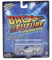 Johnny Lightning 1:64 Scale Back To The Future Time Machine Die-cast Car Johnny Lightning 1:64 Scale Back To The Future Time Machine Die-cast Car