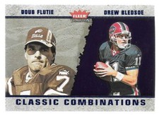 2003 Fleer Classic Combinations Doug Flutie/Drew Bledsoe Bills 0046/1500