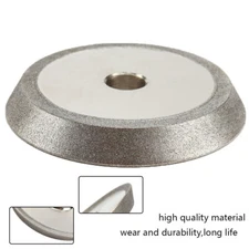 3 Inch Electroplate Diamond Grinding Wheel For Grinder Carbide Cutter 1/2" Arbor