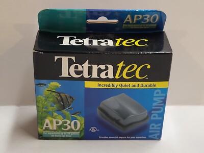 TETRA TEC AP30 AIR PUMP FOR AQUARIUMS UP TO 10 GALLONS