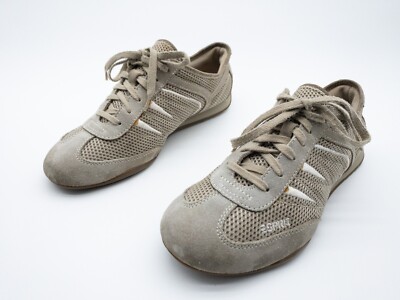 ESPRIT Damen Sneaker Turnschuh Freizeitschuh Halbschuh beige Gr41 EU Art19272-56
