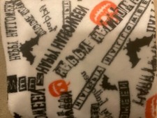 NEW Happy Halloween Soft Blanket Throw
