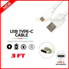 USB Type-C FAST Charger Cable Cord for Phone Samsung Galaxy A12/A13 / A22 / A23