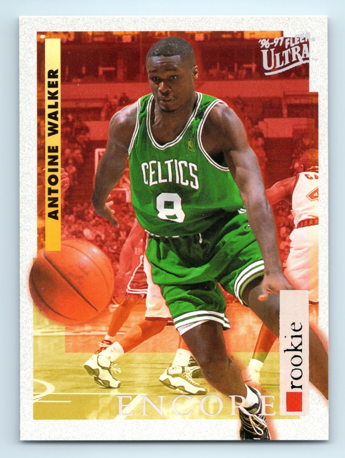 1996-97 Fleer Ultra #275 ANTOINE WALKER Rookie Encore Boston Celtics