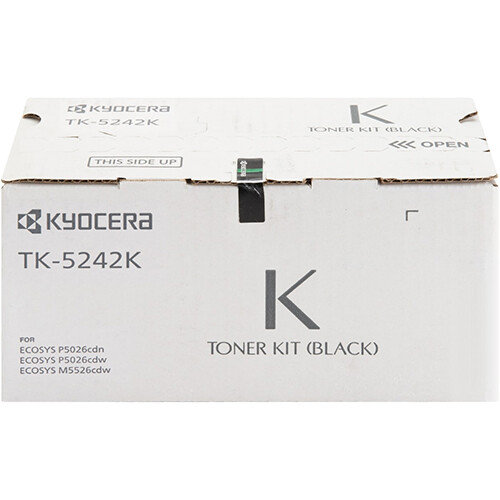 Kyocera P5026CDW (TK-5242K) Tonerkassette Schwarz Standardkapazität (4.000 Kapazität) - Bild 2 von 2