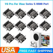 10Pcs or Xbox Series S HDMI Port Socket Plug Dock Connector Replacement Part