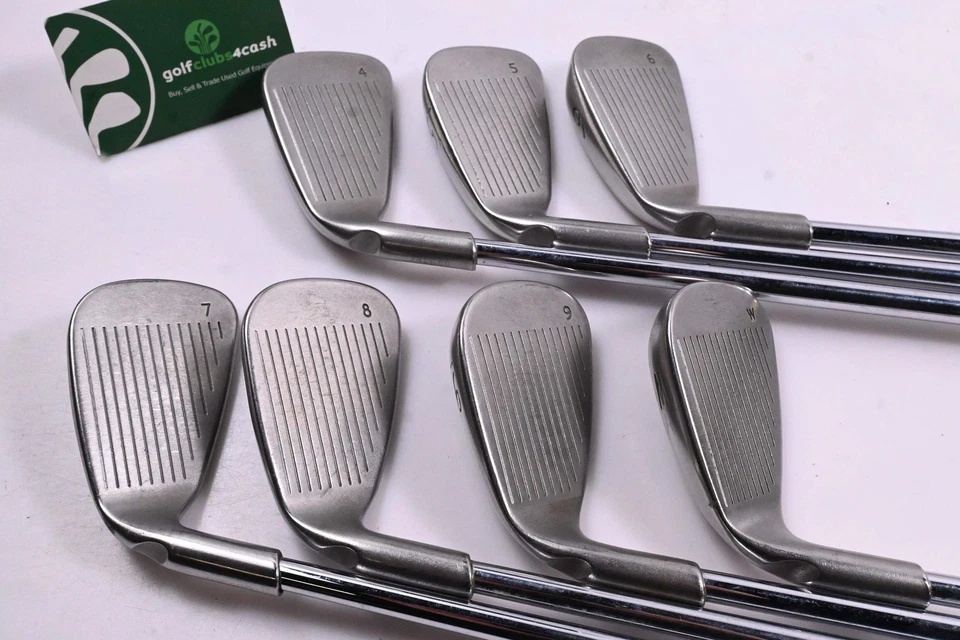 Ping i5 Irons / 4-PW / Green Dot / Stiff Flex Ping AWT Shafts - Image 3 of 4