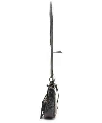 ショルダーバッグ・ポシェット BALENCIAGA Shoulder bag Black Auth BALENCIAGA The Hip Shoulder Bag with Mirror Leather