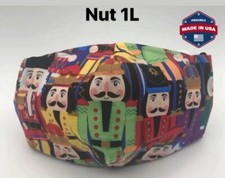 USA Adult Cloth Face Covering Cover Mask 100 Cotton Washable PM2.5 Filter