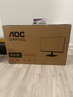 AOC 24G15N 24'' Gaming Monitor, Full HD 1920X1080, 180Hz 1Ms, 1X HDMI 2.0