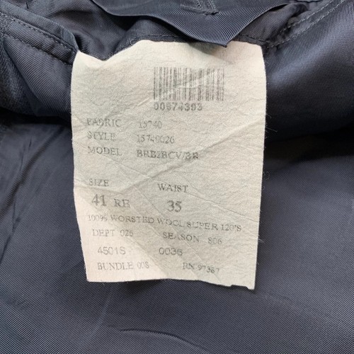 41 R Brooks Brothers Madison Fit Charcoal Grey Multi Stripe Wool Suit Made USA - Picture 17 of 18