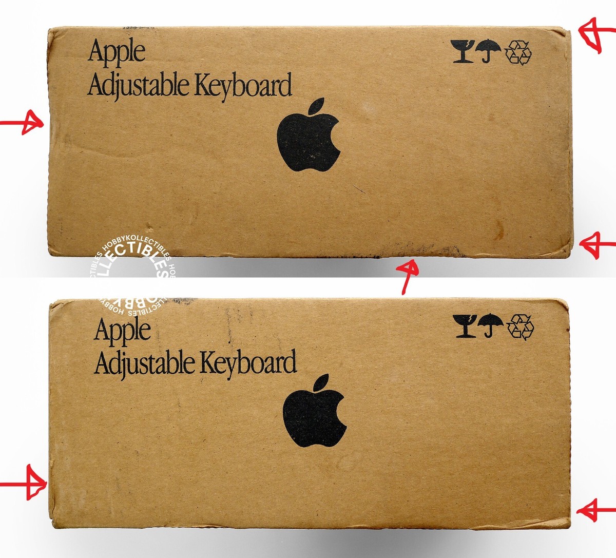 Apple - Apple Adjustable Keyboard M1242LL/A US版 Apple Vintage Apple Adjustable Keyboard w/Box M1242LL/A Mega