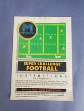 Atari Manual Super Challenge Football