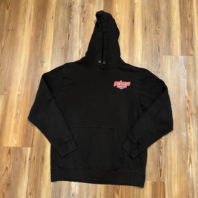 Prince x Happy Dad NoDrawstring Sweater Hoodie Black Size XL Full Send
