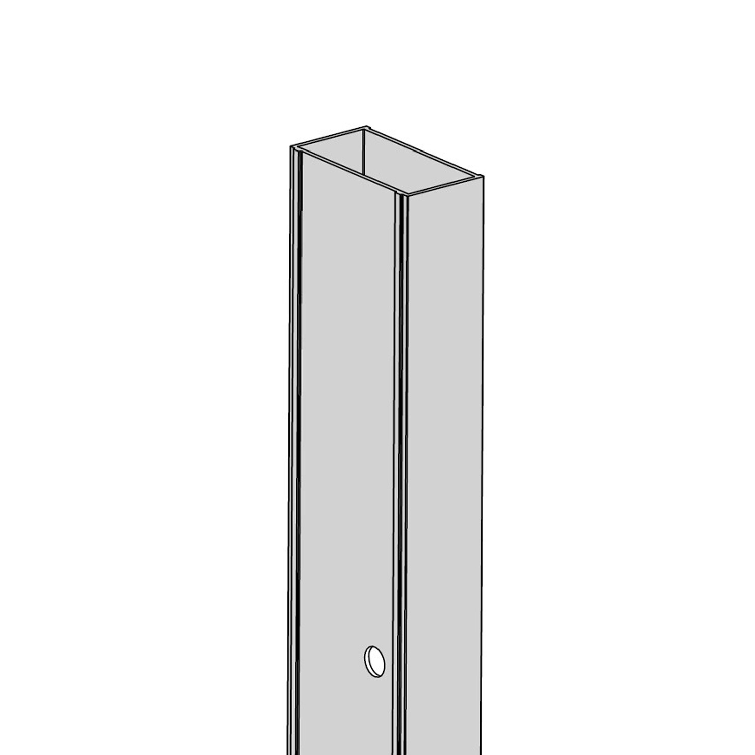 PROFILO DI COMPENSAZIONE +2CM H190 BOX DOCCIA BATTENTE SALOON FLIP