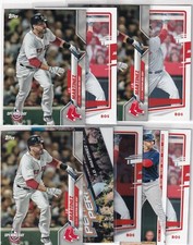LOT (25) J.D. MARTINEZ BOSTON RED SOX CONTENDERS OPTIC BASEBALL S6012