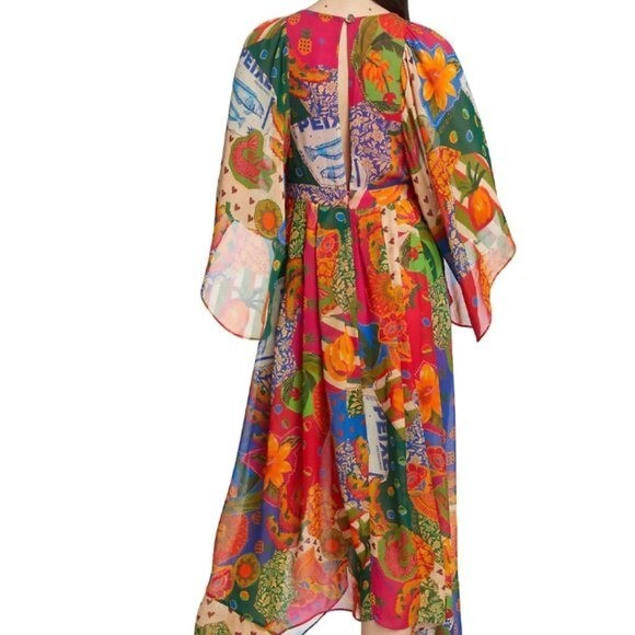 Farm Rio Women's Sunny Mix Maxi Dress - Size M | eBay