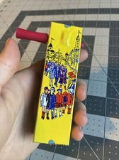 Vintage Pat. 1928 Kirchhof Tin Noise Maker Carnival Design tested/works 