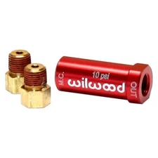Wilwood Aluminum 10LBs Inline Residual Pressure Valve Kit with Fitting 260-13784