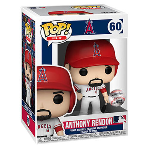 Funko Pop! Mlb Wave 6 Vinyl Figure - Anthony Rendon (Los Angeles Angels) #60 -Nm