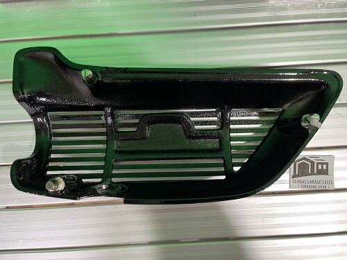 New Z1 Z2 Alfin Side Cover 900 Emblem / Alfin Cover Aluminum Z900 Z750RS Japan - Picture 4 of 7