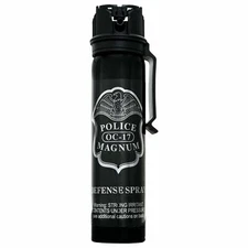 Police Magnum pepper spray 5oz ounce Flip Top Belt Clip Fog Security Protection