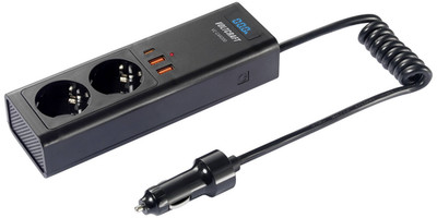 VOLTCRAFT Wechselrichter VC-CAR200 200 W 12 V/DC - 230 V/AC DC/DC-Wandler Strom
