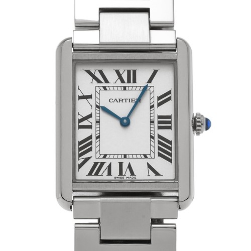 CARTIER Tank Solo LM W5200014 Silver WATCH 735432