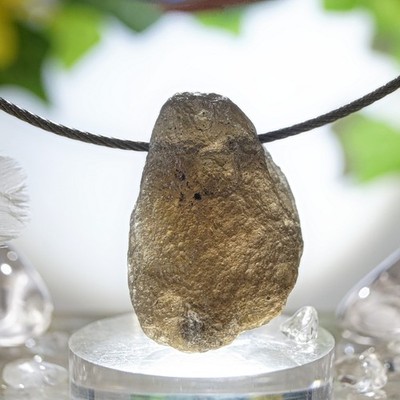 Chintamani Stein Anhänger Cintamani Stone Saffordit 28mm 40ct Sonora Desert Az.