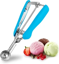 Extra Small Cookie Scoop, 1 Tsp Cookie Scoop, Mini Ice Cream Scoop for Melon Bal