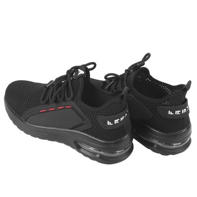 Men Labor Prot-ection Shoes Steel Toe Breathable AntiKnock PunctureProof Dam Fit