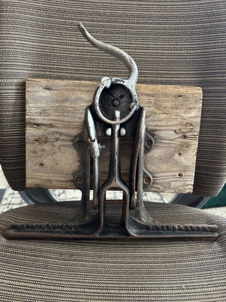 Antique Wentworth #2 Hand Saw Sharpening Vise Tool Mountable r4s2