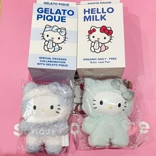 Sanrio House x Gelato Pique Hello Kitty Plush Charm Cotton Candy New