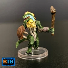 D&D Miniature - Lizardfolk - Promo Figure - Dungeons and Dragons - Warrior - RPG