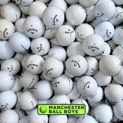 Callaway gemischte Golfbälle x 40 B-Ware weiß - Royal Mail Tracked 24 enthalten