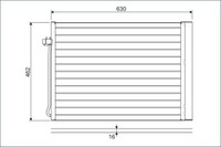 Valeo Kondensator Klimaanlage 814367 FüR BMW X5 F85 E70 F86 F15 F16 X6 Aluminium