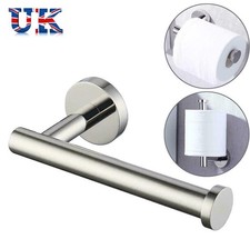 Toilet Roll Holder Dispenser Wall Mounted Stainless Steel Modern Style UK🔥