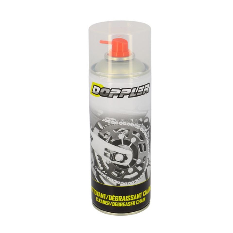 Nettoyant chaîne moto Doppler 400ml spray dégraissant pour transmission