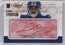 2017 Certified Cuts Rookie Cuts Red Ink Evan Engram #240 Auto 0c3
